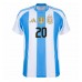 Maglie da calcio Argentina Alexis Mac Allister #20 Prima Maglia Copa America 2024 Manica Corta